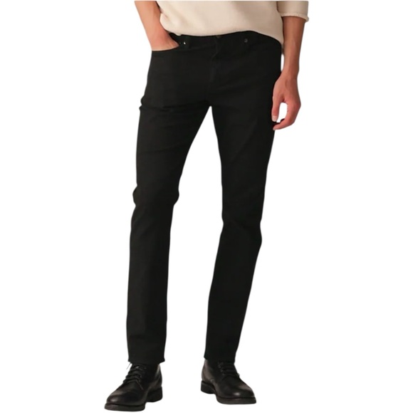 J Crew 484 Slim-fit garment-dyed‎ five-pocket pant Men's 32 x 34 Black - Picture 1 of 9